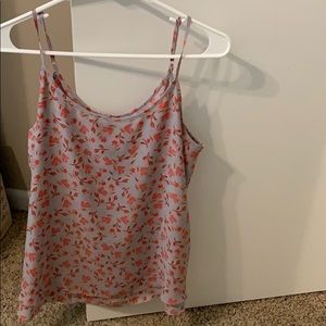 Spaghetti strap tank
